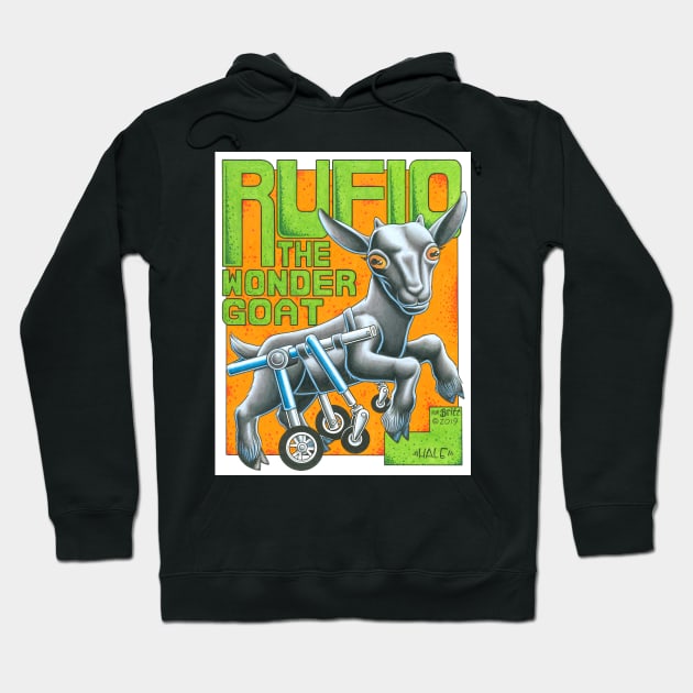 Rufio the Wonder Goat Hoodie by Stolencheese